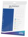 Ultimate Guard 18-Pocket Pages Side-Loading Blau (10)