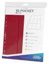 Ultimate Guard 18-Pocket Pages Side-Loading Rot (10)