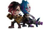 Arcane Vinyl Figuren 2er-Pack Vi & Jinx 11 cm