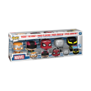 FUNKO POP! - MARVEL- Prodigy The Hornet Prince of Arachne Spider-Armor Mk 1 Spider-Armor Mk 2 #5er Pack Special