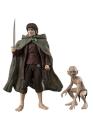 Herr der Ringe S.H. Figuarts Actionfiguren Frodo Beutlin & Gollum