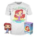 FUNKO POP! - Disney - The Little Mermaid Ariel #564 Special Edition Diamond Edition mit Tee Größe M
