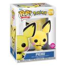 FUNKO POP! Vinyl Figur Games Pokemon Pichu  579 Flocked