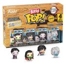 Demon Slayer: Kimetsu no Yaiba Bitty POP! Vinyl Figuren 4er-Pack Nezuko 2,5 cm