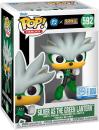 FUNKO POP! Vinyl Figur DC Comics and Sonic the Hedgehog Silver as The Green Lantern 592 Special