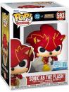 FUNKO POP! Vinyl Figur DC Comics and Sonic the Hedgehog Sonic as The Flash 593 Special