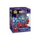 Bitty POP! Bots Figur MARVEL What if...? Captainm America Mech with Captain America 11,7 cm