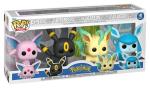 FUNKO POP! Vinyl Figur Games Espeon Psiana Umbreon Nachtara Leafeon Folipurba Glaceeon Glaziola 4er Pack