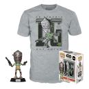 FUNKO POP! - Star Wars The Mandalorian IG-11 with the Child 427 mit Tee T-​Shirt